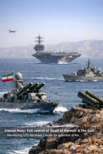 سيطرة كاملة على مضيق هرمز والخليج من البحرية الإيرانية