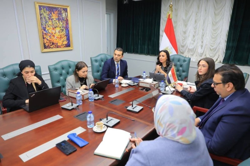 وزيرة التضامن الاجتماعي ترأس اجتماعاً عربياً استثنائياً لدعم الأشقاء في فلسطين ولبنان