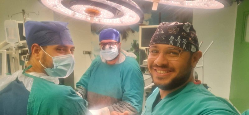 معهد الكبد القومي بجامعة المنوفية: 12 ساعة متواصلة لإنقاذ حالات طوارئ معقدة بالمنظار تحت ظروف جوية قاسية