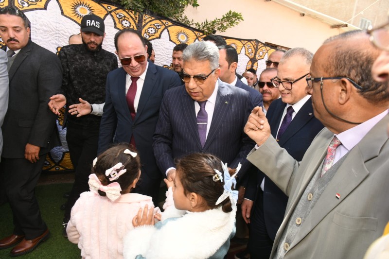 محافظ الدقهلية ومساعد وزير العدل يفتتحان مكتب الشهر العقاري بقرية بدواي