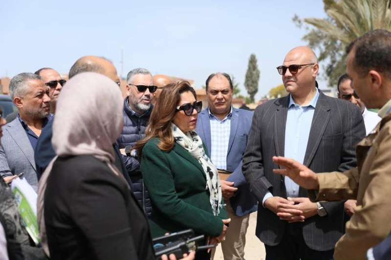 وزيرة التنمية المحلية والبيئة ومحافظ الإسكندرية يتفقدان مركز الناصرية لمعالجة والتخلص من المخلفات الخطرة بالمحافظة