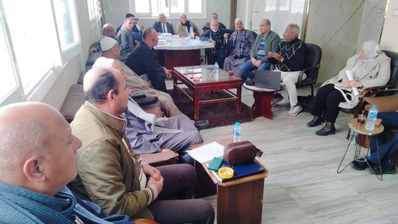 وكيل زراعة البحيرة يتابع اجتماع مجلس إدارة الجمعية المركزية للائتمان والتدريب