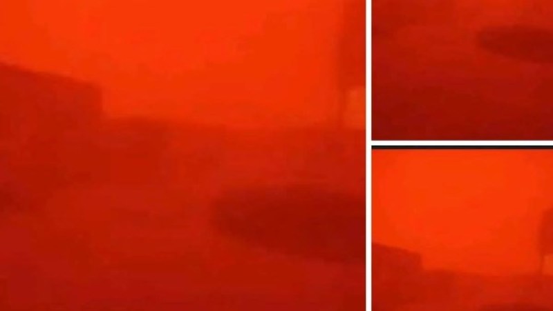 العاصفة الدموية.. الأرصاد تحسم الجدل وهذا مكان حدوثها