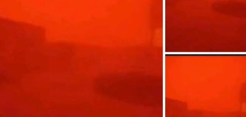 العاصفة الدموية.. الأرصاد تحسم الجدل وهذا مكان حدوثها