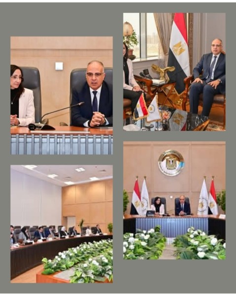 وزير الري ومحافظ البحيرة يناقشان تعزيز التعاون المشترك ..  ويبحثان حالة المنظومة المائية بالمحافظة