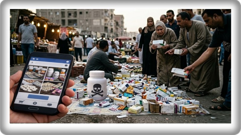 ”سم في عبوة دواء”.. الأرصفة والسوشيال ميديا يقودان إلى موت بطيء