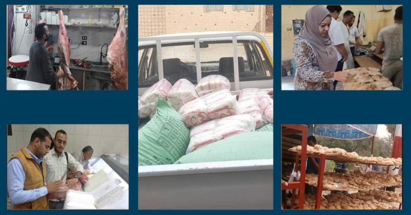 ”تموين قنا” يضبط 169 مخالفة تموينية في حملات مكثفة للرقابة على الأسواق والمحال والمخابز