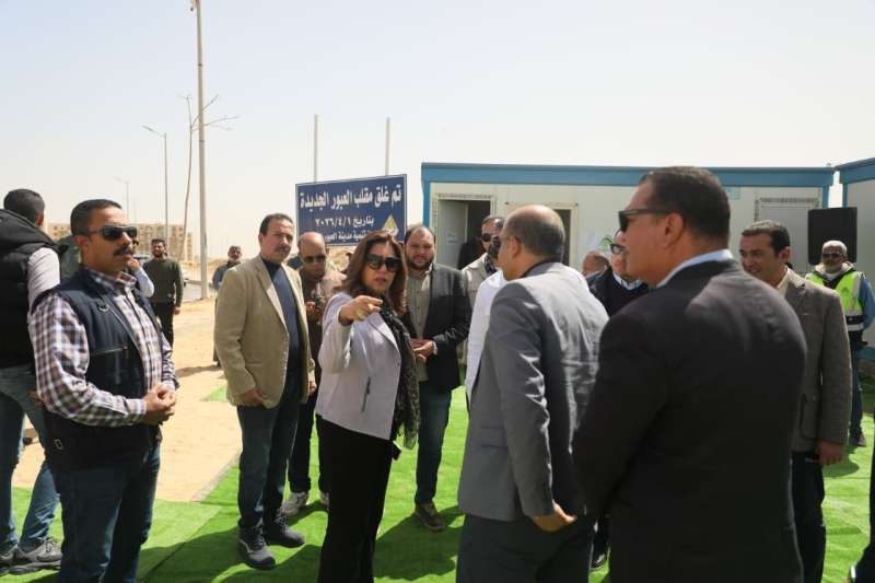 استجابة لشكاوى السكان .. ”وزيرة التنمية المحلية والبيئة” تغلق مدفن العبور بشكل آمن لتحويله إلى متنزه أخضر