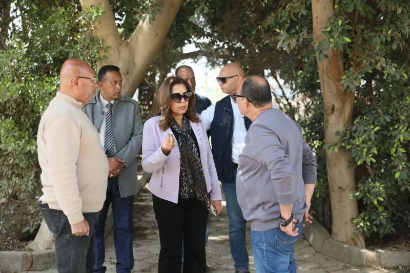 وزيرة التنمية المحلية والبيئة تتفقد المشتل المركزي بالقاهرة الجديدة لرفع كفاءته ودعم مبادرة ”100 مليون شجرة