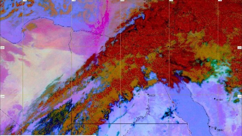 الأرصاد: شبورة كثيفة وأمطار تضرب البلاد غدا