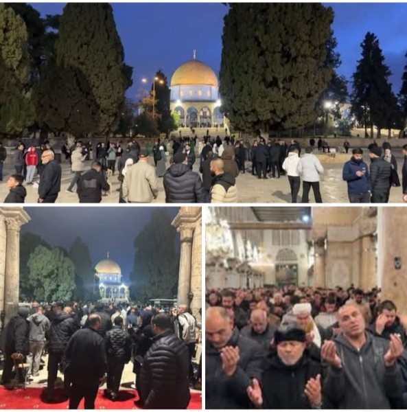 إعادة فتح أبواب المسجد الأقصى أمام المصلين بعد إغلاق تاريخي استمر ٤٠ يوم