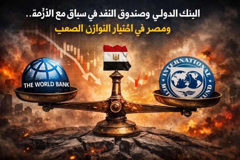 ”البنك الدولي وصندوق النقد في سباق مع الأزمة.. ومصر في اختبار التوازن الصعب”