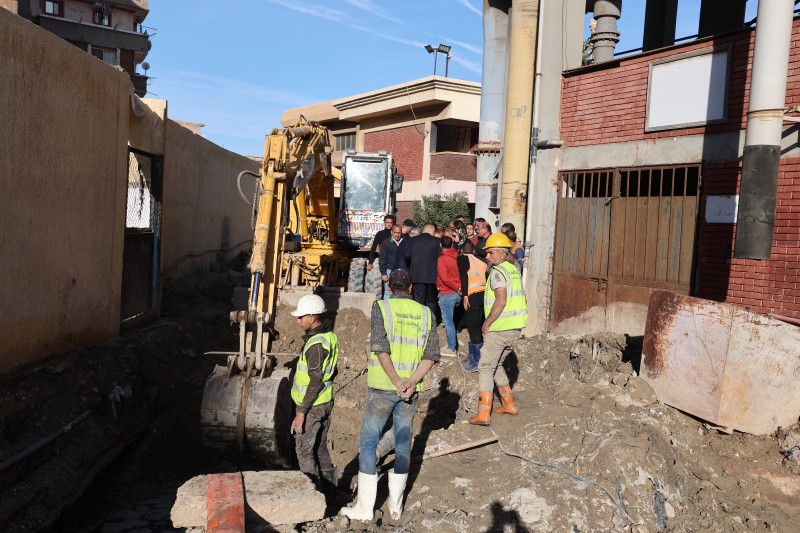 إعادة تشغيل محطة صرف الهانوفيل بالكامل