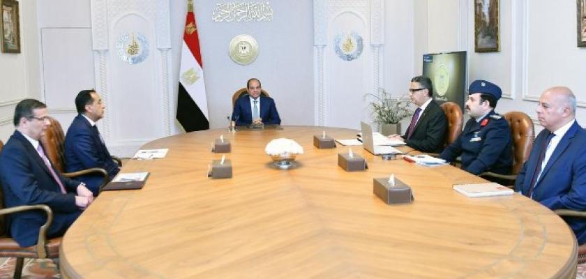 السيسي يوجه بمواصلة العمل على تحقيق الاكتفاء الذاتي من السلع