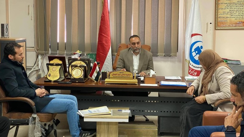 وكيل وزارة الصحة بشمال سيناء يجتمع بالمديرين لمتابعة سير العمل داخل المنظومة الصحية