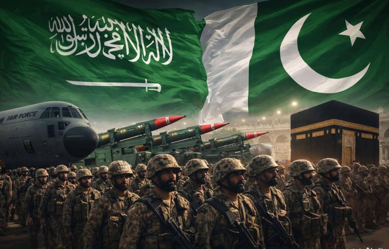 وصول قوة عسكرية باكستانية كبيرة تضم نحو ١٣ ألف جندي و١٠ إلى ١٨ طائرة إلى الأراضي السعودية