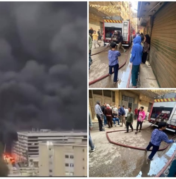 النيابة تباشر التحقيق في مصرع 7 فتيات إثر حريق هائل بمصنع أحذية بالزاوية الحمراء في القاهرة