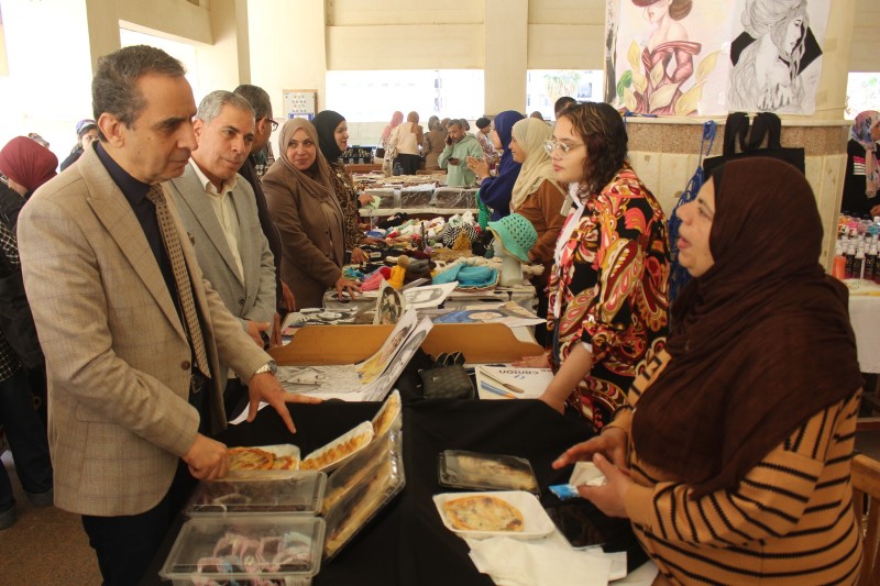 جامعة المنصورة تُنظِّم معرض «أيادي مصر» رقم 42 بكلية الآداب