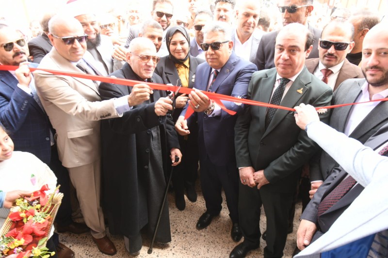 محافظ الدقهلية يفتتح مدرسة ناجي برهام للتعليم الأساسي بمدينة الكردي بتكلفة 26 مليون جنيه