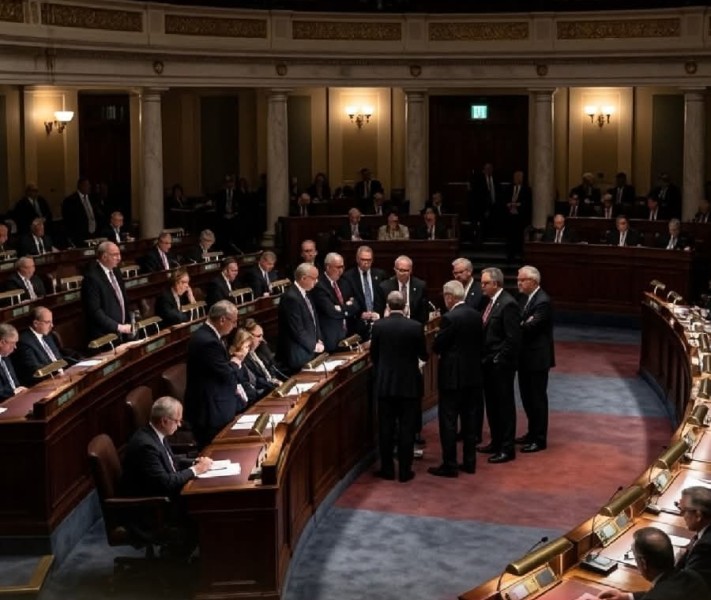 تحرك تشريعي بمجلس الشيوخ الأميركي باغت الجميع حول تحركات وحرب ترامب علي إيران