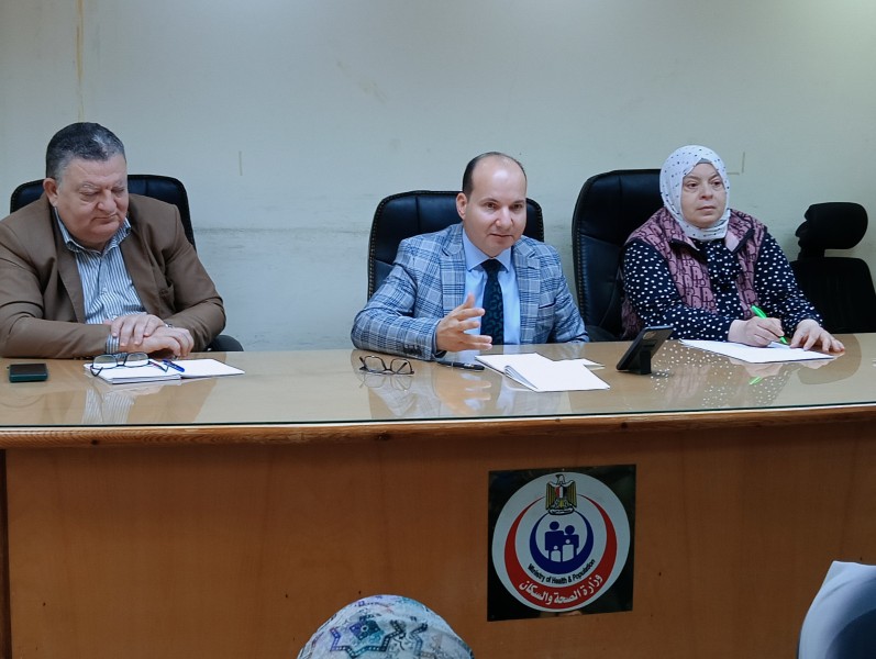 وكيل صحة الدقهلية يعقد اجتماعًا موسعًا لمديري الإدارات ويضع خطة عمل تصحيحية لتلاشي ماورد من ملاحظات في بعض مؤشرات الأداء