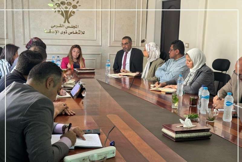 القومي للأشخاص ذوي الإعاقة يبحث مع الإتحاد الأوروبي تطوير منظومة الشكاوى والتحول الرقمي