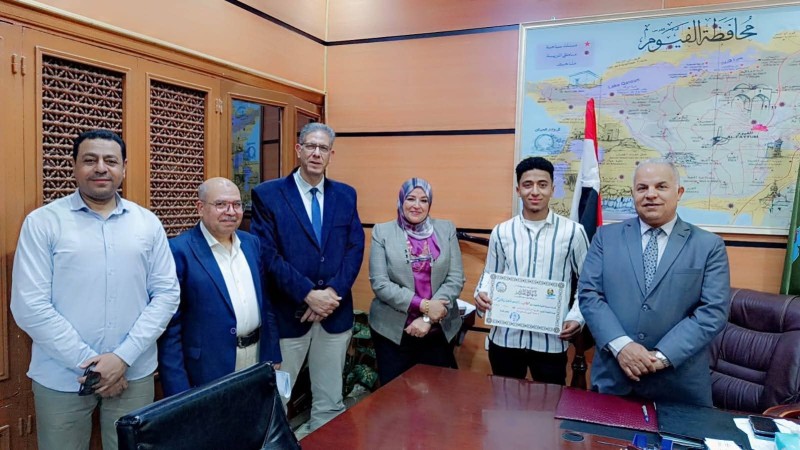 ”قبيصي” كرم أبطال الجمهورية في بطولة المصارعة والتايكوندو لمدارس المرحلة الثانوية