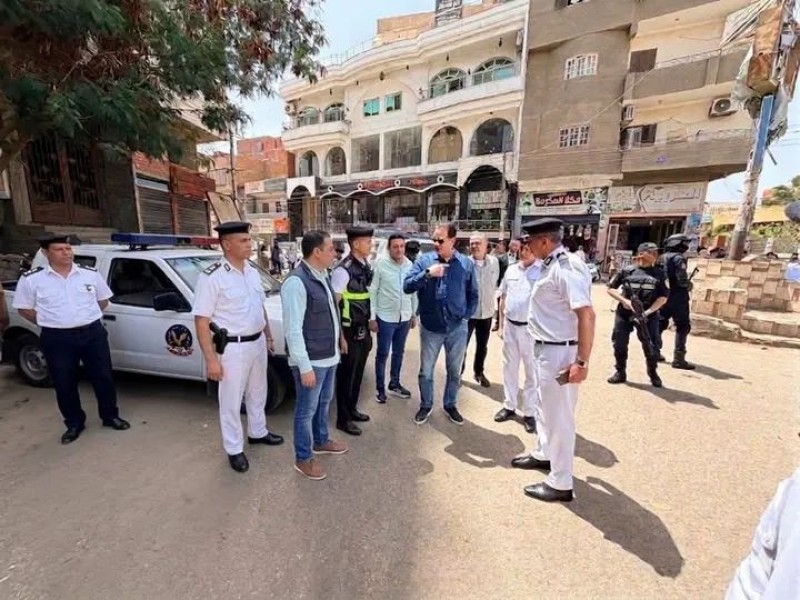 جولة مفاجئة لمدير أمن الفيوم بمركز سنورس
