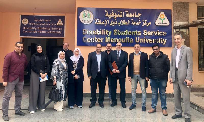 ”القومي للأشخاص ذوي الإعاقة” يتفقد جامعة المنوفية للاطلاع على سُبل الإتاحة المتوفرة للطلاب من ذوي الإعاقة