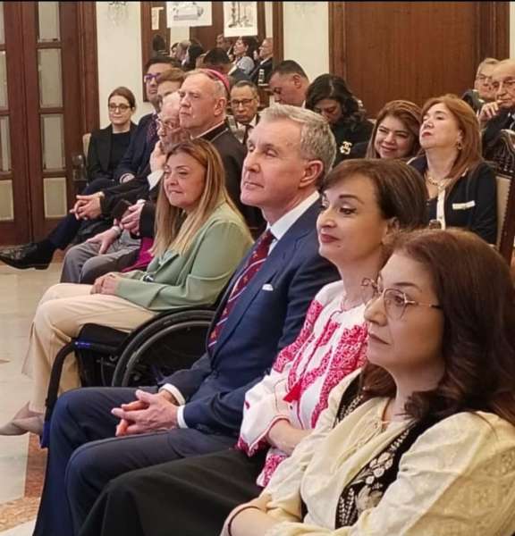 المشرف العام على ”القومي للإعاقة” تشهد مؤتمر استعراض العلاقات الدبلوماسية المصرية ورحلة الملكة ماري إلى مصر عام 1930 بسفارة رومانيا