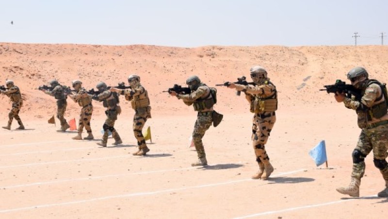 اقتحام بؤرة إرهابية في ختام التدريب العسكري المصري الهندي إعصار 4