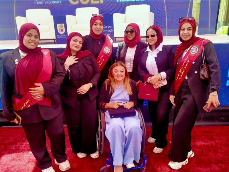 المشرف العام على ”القومي للإعاقة” تشهد افتتاح فعاليات ملتقي التوظيف والتدريب لجامعة القاهرة