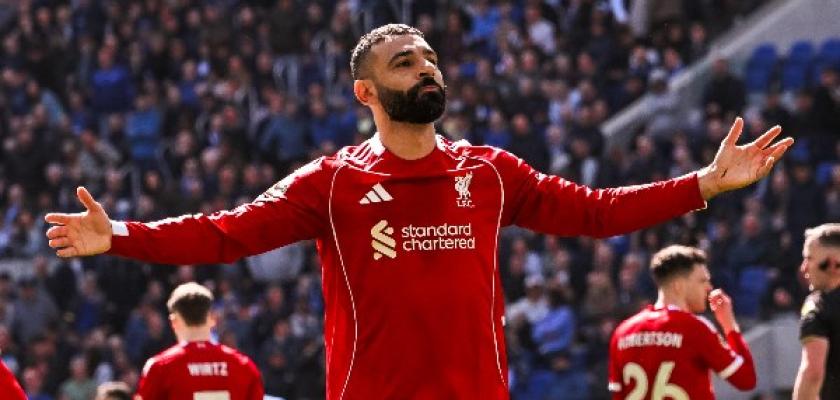 ديربي الميرسيسايد.. محمد صلاح يحقق رقما تاريخيا ويعادل أسطورة ليفربول