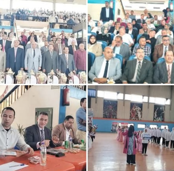 ”الرشيدي” شهد تقييم مدارس الدقهلية في مسابقة العروض الرياضية على مستوى الجمهورية