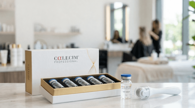 هل يمكن لـ Calecim Professional تحقيق إعادة نمو مرئية للشعر دون إجراءات جراحية؟