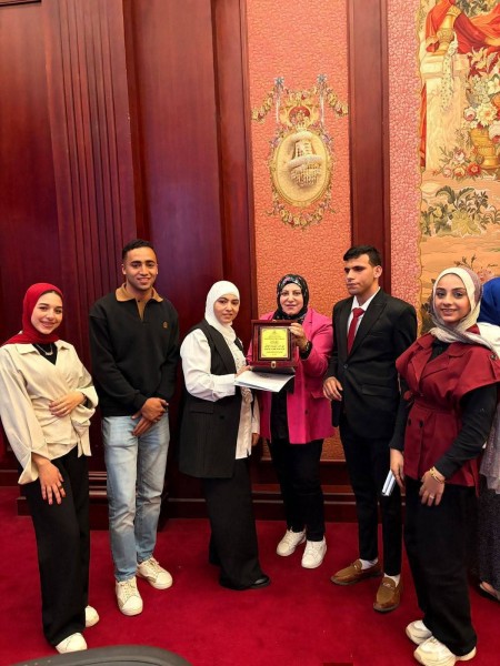 ”مكتبة طه حسين ” بقسم الاذاعة والتليفزيون بكلية اعلام المنوفية يفوز بالمركز الأول في مهرجان الشروق العاشر لإبداعات طلاب الإعلام