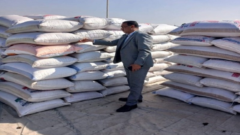 توريد 2354 طن قمح لشون وصوامع البحيرة