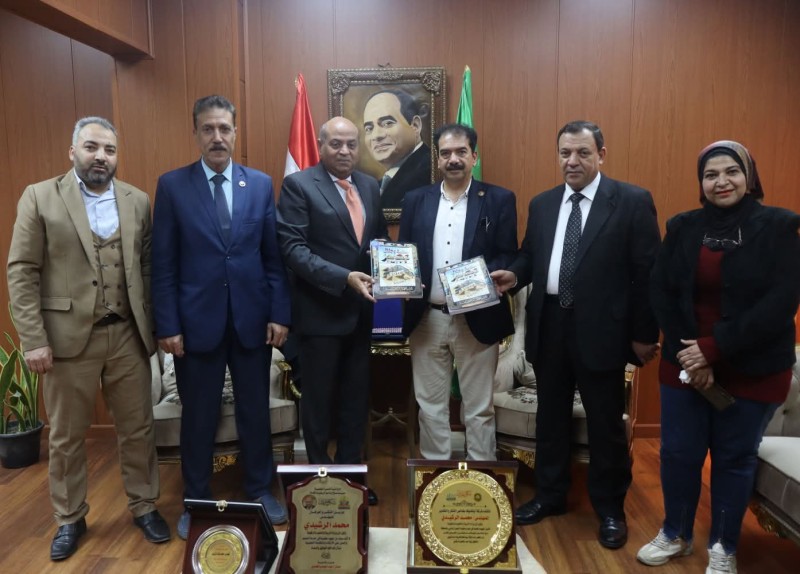 ”الرشيدي” يستضيف وفد جمعية شباب مصر لبحث سبل التعاون المشترك لخدمة طلاب تعليم الدقهلية