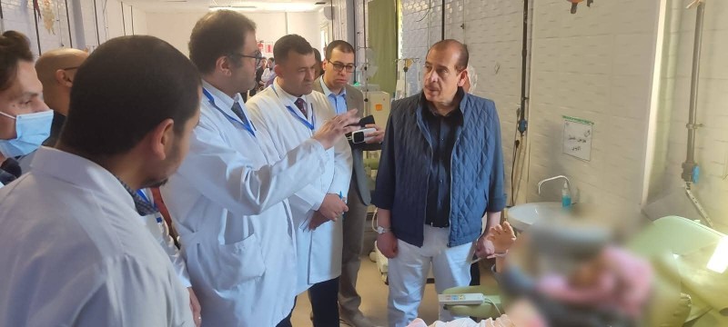 نائب وزير الصحة يتفقد عددًأ من مسنشفيات الإسكندرية .. ويحيل قيادات بمستشفى العامرية للتحقيق