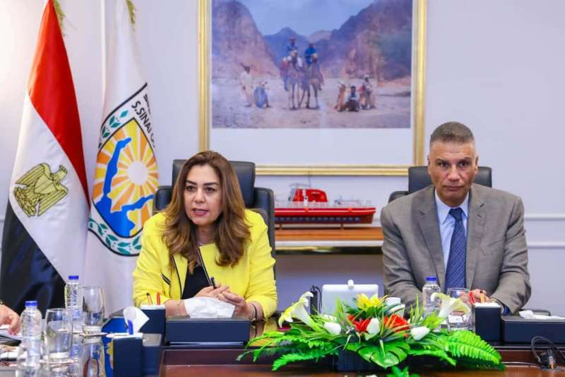 وزيرة التنمية المحلية والبيئة تتابع الموقف التنفيذي لمشروع ”جرين شرم” لتحويل المدينة إلى وجهة سياحية خضراء مستدامة