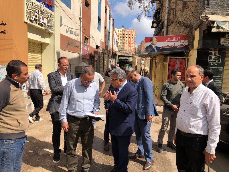 المحافظ في جولة تفقدية بمخبز المحافظة للخبز المدعم بالمنصورة