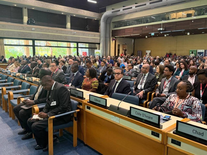 الدكتور خالد عبد الغفار وزير الصحة يشارك في افتتاح قمة الصحة العالمية بنيروبي