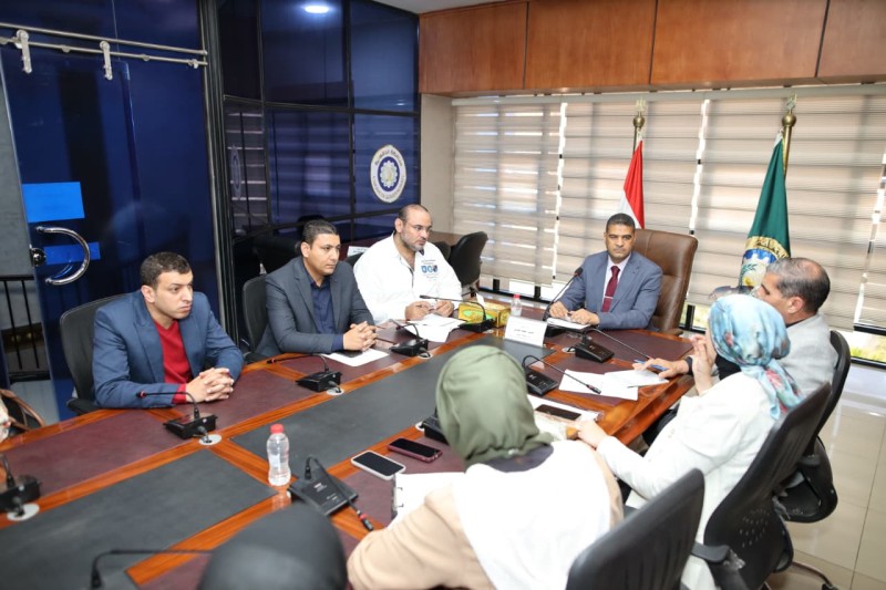 نائب محافظ الدقهلية يعقد اجتماعا لمتابعة المبادرة الرئاسية لزراعة 100 مليون شجرة
