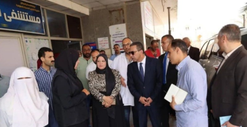 محافظ المنوفية عامل شغل عالي خالص