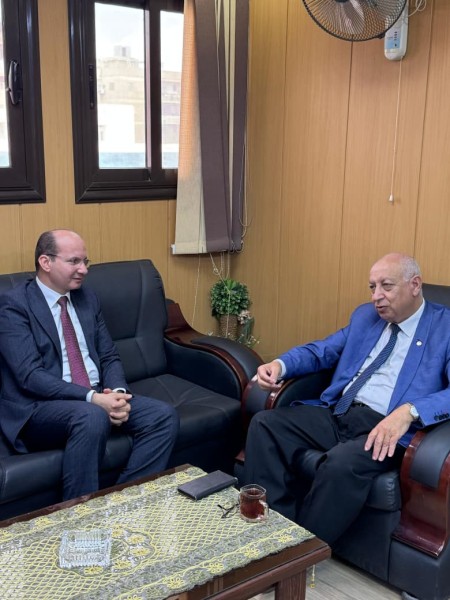 وكيل صحة الدقهلية يستقبل الأستاذ الدكتور حسن أبو العينين لتفعيل التعاون العلمي وتطوير خدمات جراحات المسالك البولية بالمستشفيات العامة