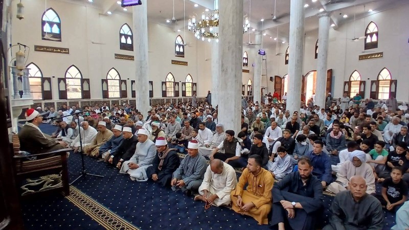 افتتاح مسجد «على ناصر» بعرب المقابلة ببنها بالقليوبية .. بتكلفة 10 مليون جنيه