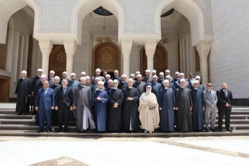 وزير الأوقاف يجتمع بمديري المديريات  بمسجد مصر بالعاصمة الجديدة لبحث تطوير العمل الدعوي والإداري