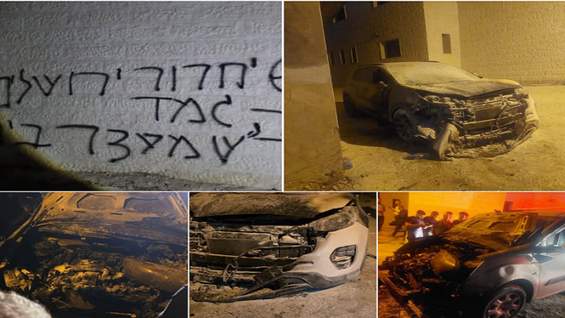 حرق مسجد في رام الله.. المستوطنون يشنون هجمات عنصرية ضد الفلسطينيين