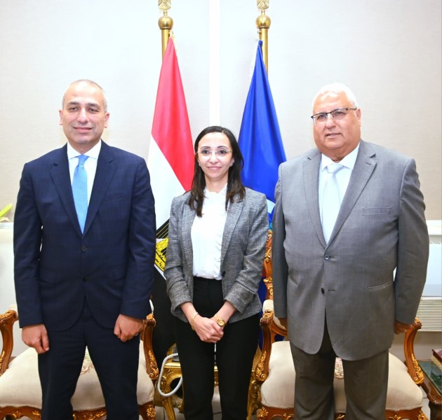 محافظ البحيرة تستقبل الرئيس التنفيذي للبنك الزراعي والوفد المرافق
