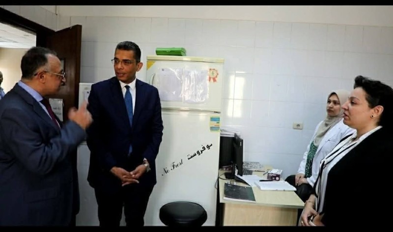 نائب وزير الصحة يقيل مدير التامين الصحي بالغردقة